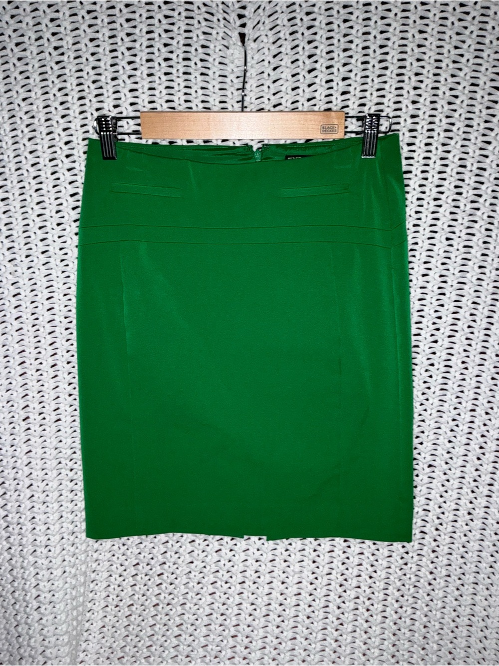 Express Emerald Green Pencil Skirt